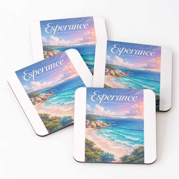 Item preview, Esperance Lucky Bay Turquoise Coast Cape Le Grand Western Australia designed and sold by Places On Earth.