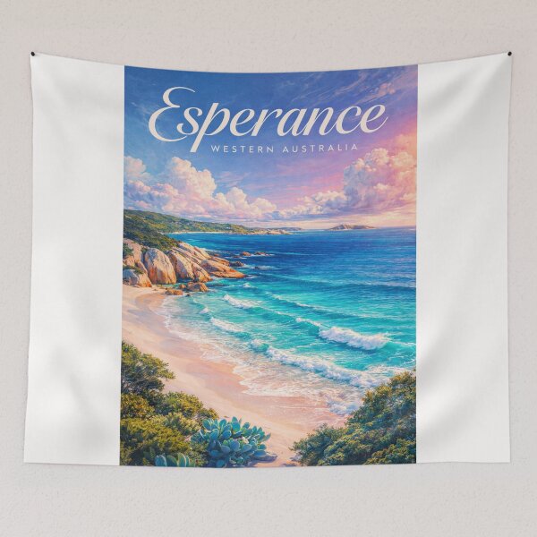 Item preview, Esperance Lucky Bay Turquoise Coast Cape Le Grand Western Australia designed and sold by Places On Earth.