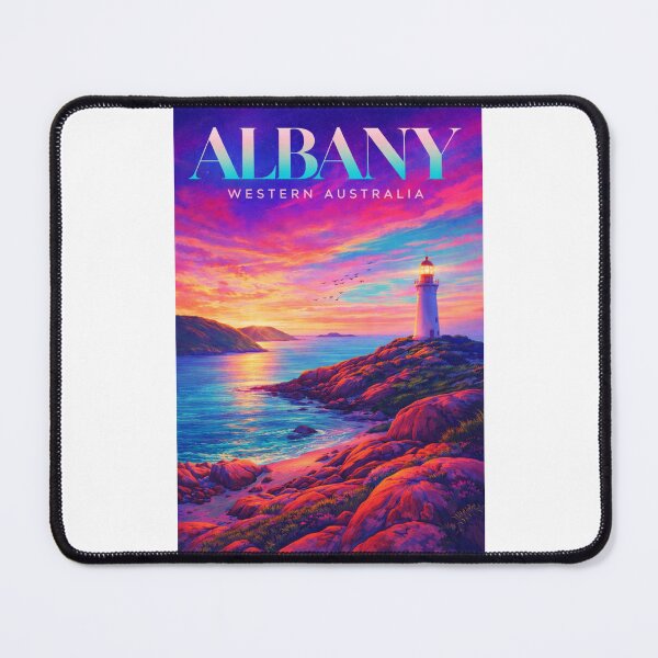 Item preview, Albany King George Sound Lighthouse Coast Western Australia Sunset designed and sold by Places On Earth.