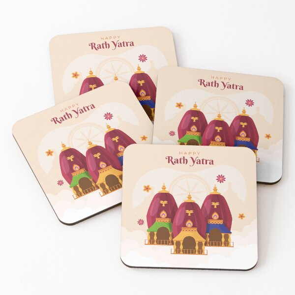 Item preview, Lord Jagannath Rath Yatra Celebration Design designed and sold by Sticker-lab-co.