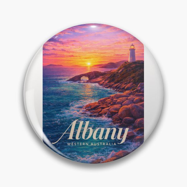 Item preview, Albany Natural Bridge Torndirrup Coast Golden Hour Western Australia designed and sold by Places On Earth.