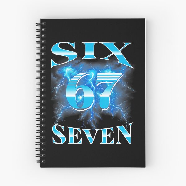 Item preview, Six Seven 67 Retro Meme Numeric  designed and sold by tadmercado.