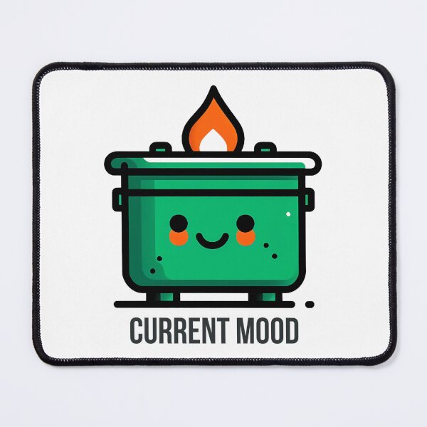 Item preview, Current Mood Dumpster Fire – Funny Sarcastic Art – Cute Aesthetic designed and sold by Phetuvov.