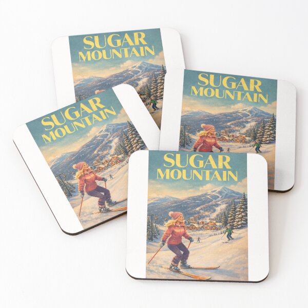 Item preview, Sugar Mountain Banner Elk Blue Ridge Ski Slopes North Carolina designed and sold by Places On Earth.