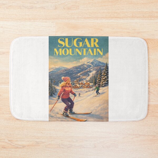 Item preview, Sugar Mountain Banner Elk Blue Ridge Ski Slopes North Carolina designed and sold by Places On Earth.