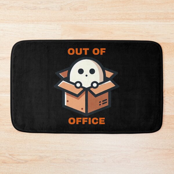 Item preview, Out of Office Ghost – Funny Introvert Halloween Art – Retro Spooky Design designed and sold by Phetuvov.