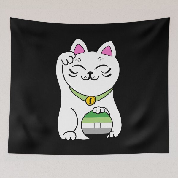 Item preview, Neko Pride Aromantic designed and sold by Madmut.