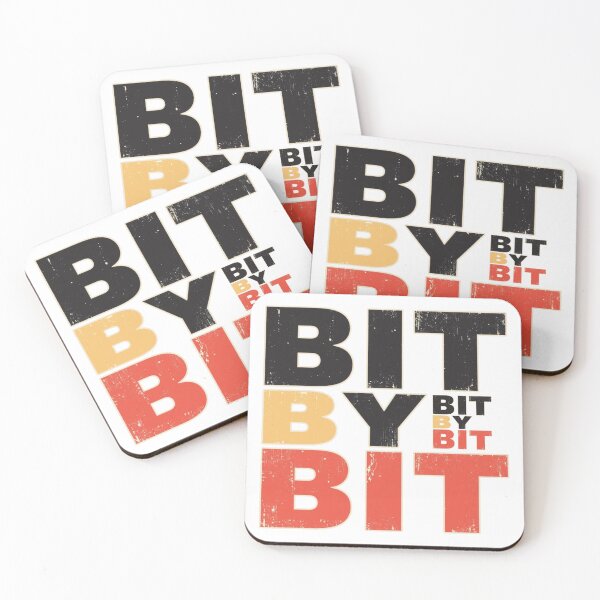 Item preview, Bit By Bit - Minimalist Motivational Progress designed and sold by RDproject.