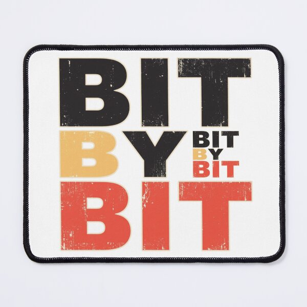 Item preview, Bit By Bit - Minimalist Motivational Progress designed and sold by RDproject.