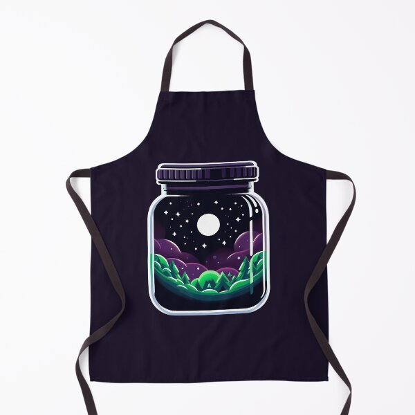 Item preview, Space Garden Moon Jar – Galaxy Terrarium – Minimalist Nature Art designed and sold by Phetuvov.