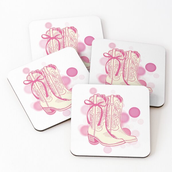 Item preview, Cowboy Boots with a Bow - Aesthetic Illustration designed and sold by iamKRUK.
