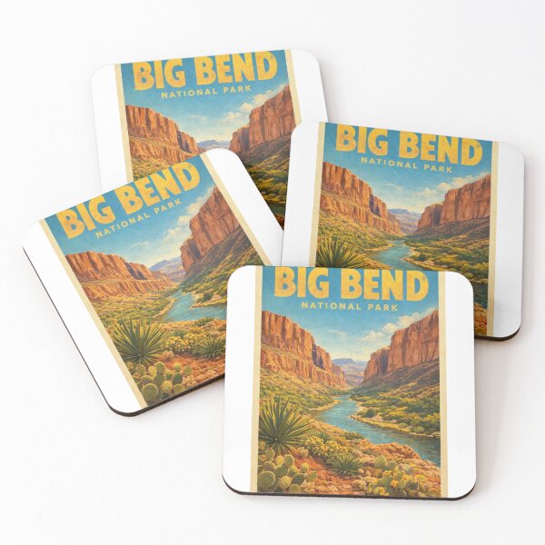 Item preview, Big Bend National Park Rio Grande Canyon Desert Texas Southwest Vista designed and sold by Aryabek.