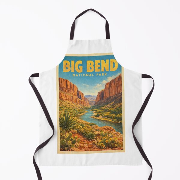 Item preview, Big Bend National Park Rio Grande Canyon Desert Texas Southwest Vista designed and sold by Aryabek.