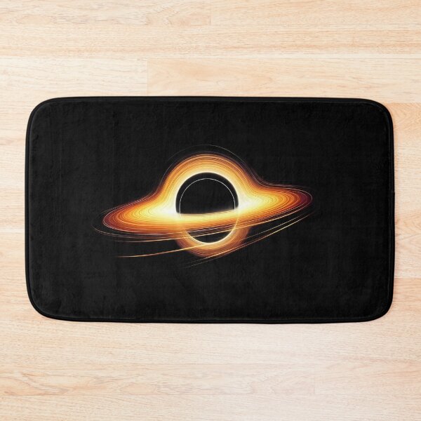 Item preview, Black Hole Singularity – Event Horizon – Minimalist Space Science Art designed and sold by Phetuvov.