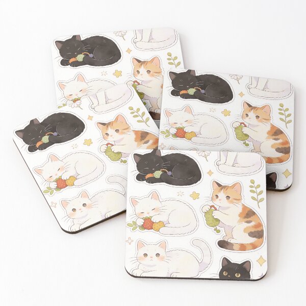 Item preview, cats designed and sold by xianxiu-ling.