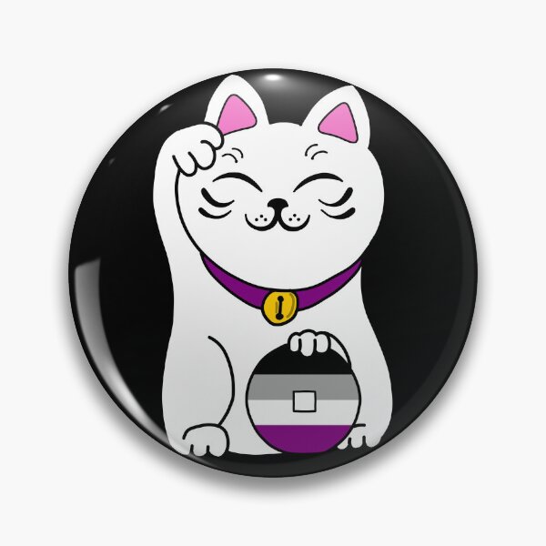 Aperçu de l'œuvre Fierté Neko Asexuel créée et vendue par Madmut.