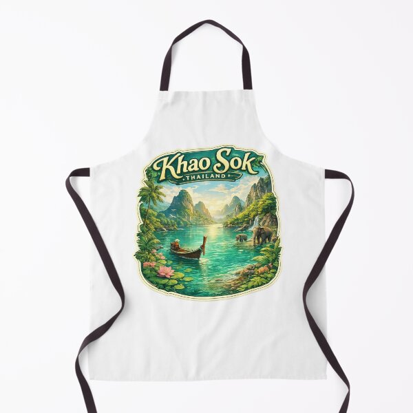 Item preview, Khao Sok National Park Surat Thani Limestone Mountains Cheow Lan Lake Thailand designed and sold by Aryabek.