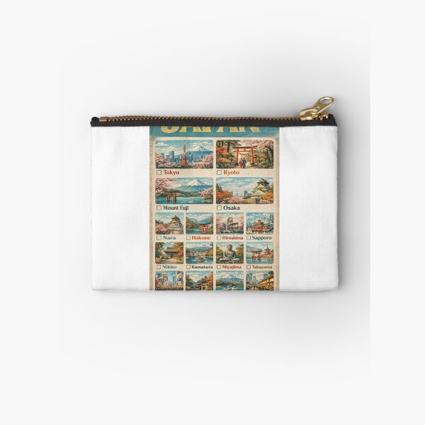 Item preview, Japan Travel Destinations Tokyo Kyoto Mount Fuji Osaka Cultural Landmarks designed and sold by Aryabek.