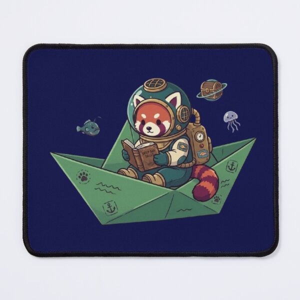 Item preview, "Red Panda Deep Sea Tales" designed and sold by Dogandesighn.