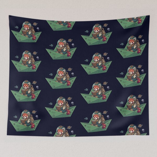 Item preview, "Red Panda Deep Sea Tales" designed and sold by Dogandesighn.