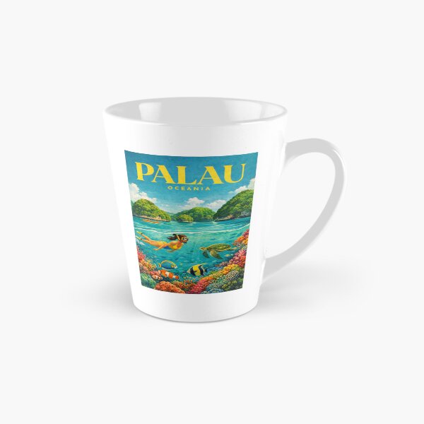 Item preview, Palau Rock Islands Micronesia Coral Reef Pacific Ocean Snorkeling Lagoon designed and sold by Aryabek.