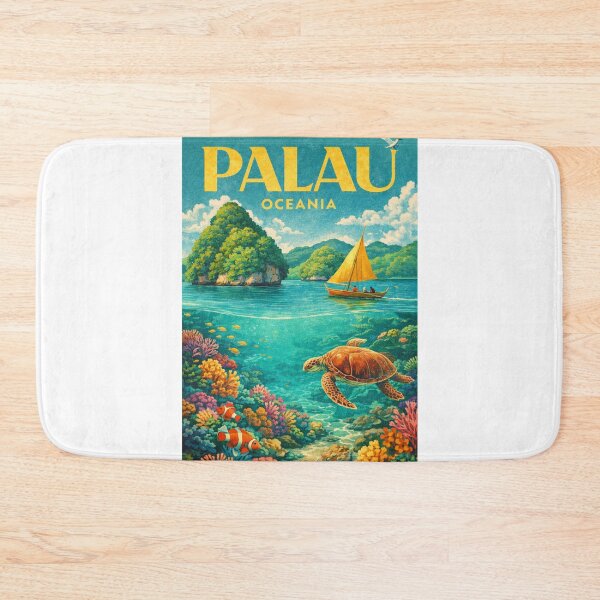 Item preview, Palau Rock Islands Koror Micronesia Coral Reef Pacific Ocean Lagoon designed and sold by Aryabek.