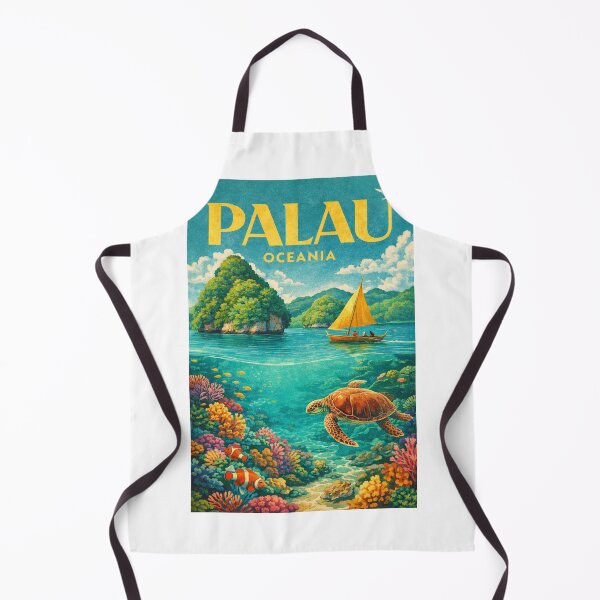 Item preview, Palau Rock Islands Koror Micronesia Coral Reef Pacific Ocean Lagoon designed and sold by Aryabek.