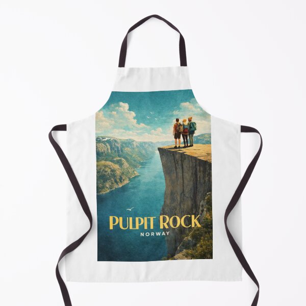 Item preview, Pulpit Rock Lysefjord Rogaland Norway Cliff View Fjord Landscape designed and sold by Aryabek.