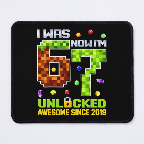 Item preview, I Was 6 Now I’m 7 Unlocked Pixel Gamer Birthday designed and sold by FGTV2021.