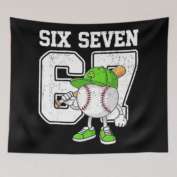 Item preview, Six Seven 67 Baseball Drip Funny St Patrick Vibe designed and sold by miaa-artistshop.