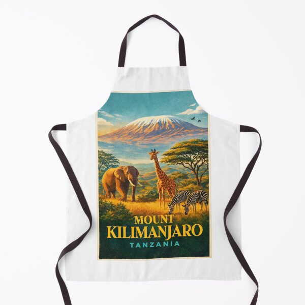 Item preview, Mount Kilimanjaro Amboseli Serengeti Tanzania Savanna Landscape Africa designed and sold by Aryabek.