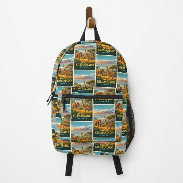 Item preview, Mount Kilimanjaro Amboseli Serengeti Tanzania Savanna Landscape Africa designed and sold by Aryabek.