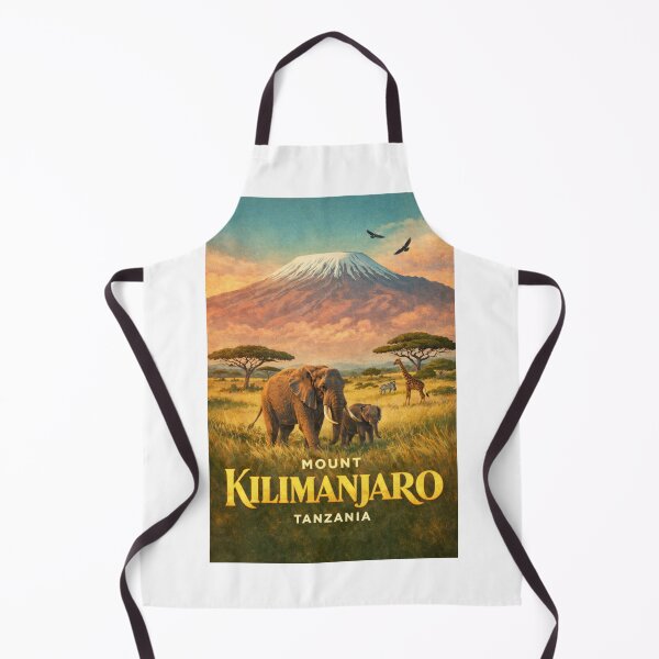 Item preview, Mount Kilimanjaro Tanzania Kibo Mawenzi Savanna Wildlife East Africa designed and sold by Aryabek.