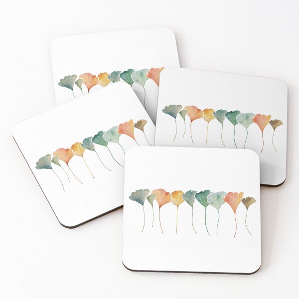 Item preview, Colorful leaves of ginkgo tree designed and sold by uunaa.