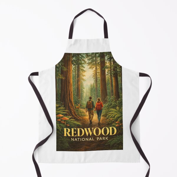 Item preview, Redwood National Park California Coastal Forest Trail Prairie Creek Landscape designed and sold by Aryabek.