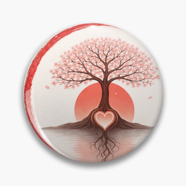 Item preview, Tree of Life – Rooted in Love, Japanese Sakura Art designed and sold by ECHOES from the SOUL.