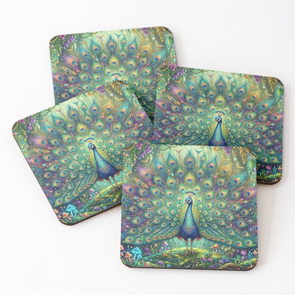 Item preview, Fantastic Peacock Forest designed and sold by Sigtrix.