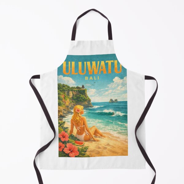 Item preview, Uluwatu Bali Cliff Temple Indian Ocean Surf Coast Bukit Peninsula designed and sold by Aryabek.