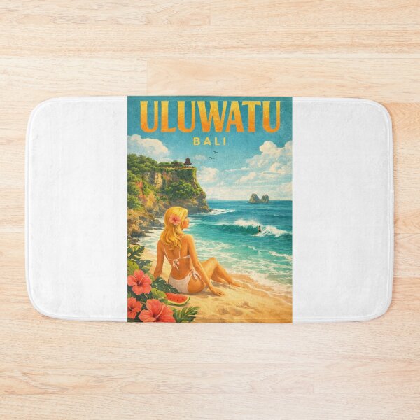 Item preview, Uluwatu Bali Cliff Temple Indian Ocean Surf Coast Bukit Peninsula designed and sold by Aryabek.