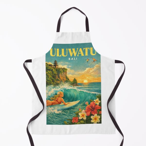 Item preview, Uluwatu Bali Surf Beach Cliff Sunset Indian Ocean Bukit Peninsula Coastline designed and sold by Aryabek.