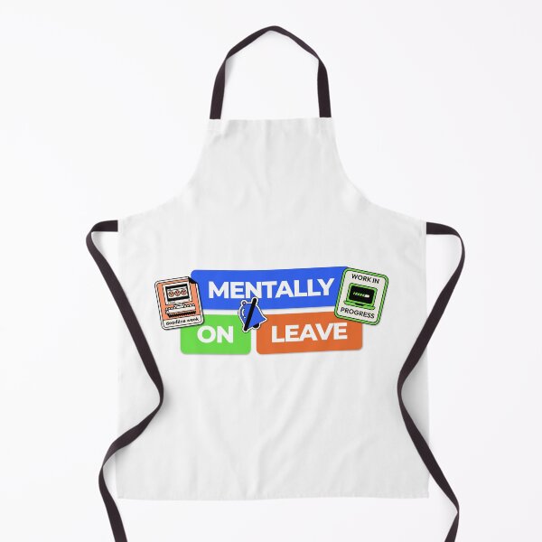 Item preview, Mentally On Leave Funny Office Design designed and sold by Lemonilla.