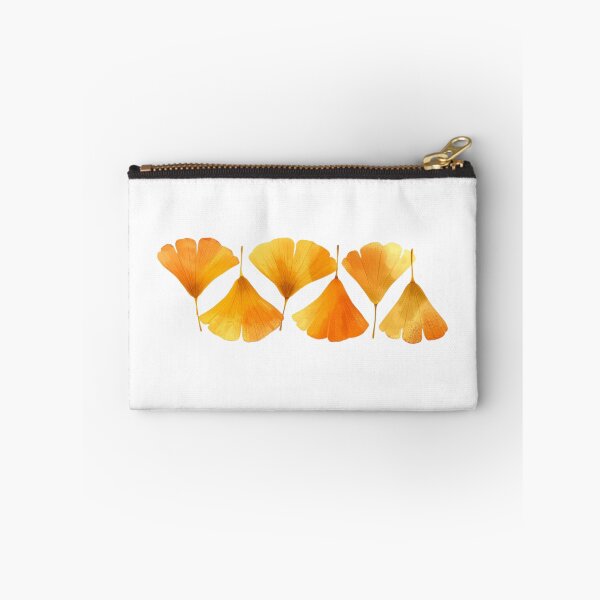 Item preview, Orange leaves of ginkgo tree designed and sold by uunaa.