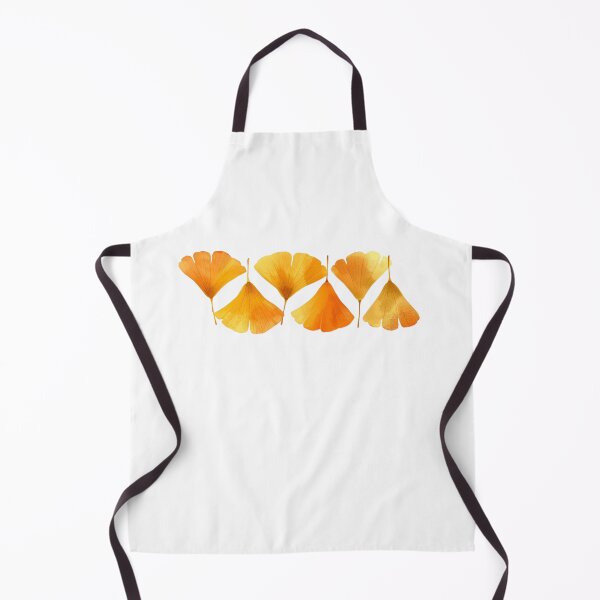 Item preview, Orange leaves of ginkgo tree designed and sold by uunaa.
