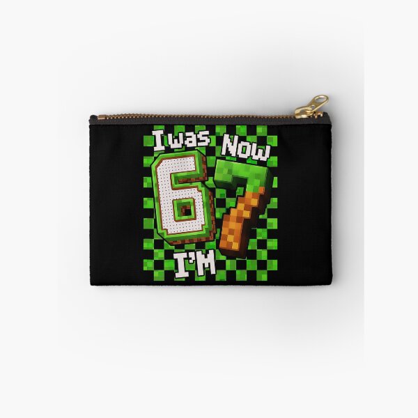 Item preview, I Was 6 Now Im 7 Gamer Birthday Pixel Style designed and sold by FGTV2021.