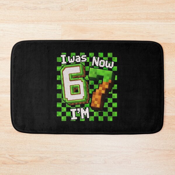 Item preview, I Was 6 Now Im 7 Gamer Birthday Pixel Style designed and sold by FGTV2021.