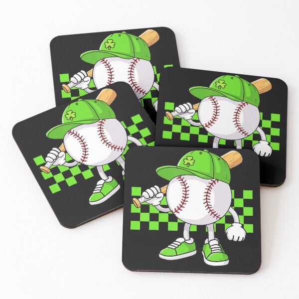 Item preview, St Patricks Day Baseball Player Lucky Pitcher Boy designed and sold by miaa-artistshop.