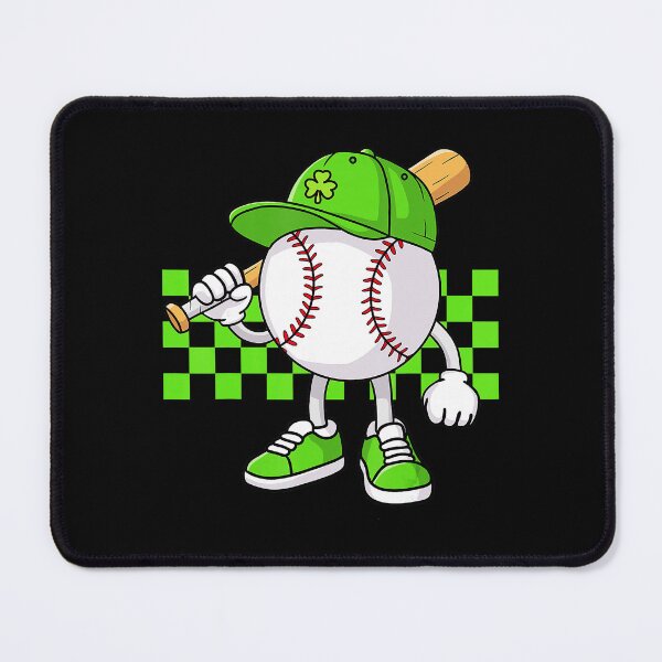 Item preview, St Patricks Day Baseball Player Lucky Pitcher Boy designed and sold by miaa-artistshop.
