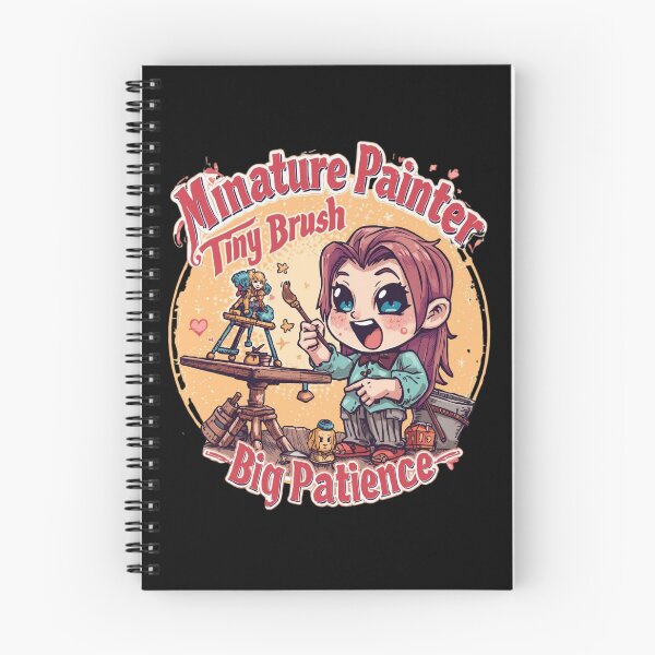 Item preview, Miniature Painter – Tiny Brush Big Patience  designed and sold by KapiPrint.
