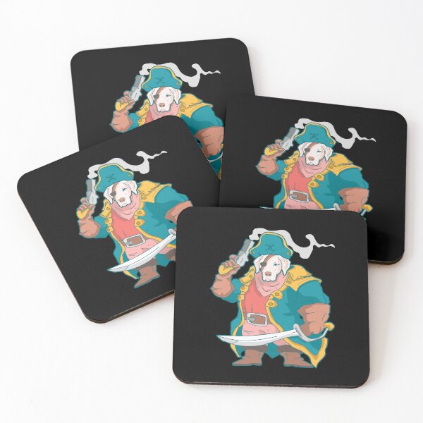Item preview, Dogie the woof Pirates  designed and sold by abstrxlegacy.