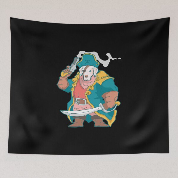 Item preview, Dogie the woof Pirates  designed and sold by abstrxlegacy.